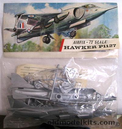 Airfix 1/72 Hawker P1127 - Bagged, 113 plastic model kit